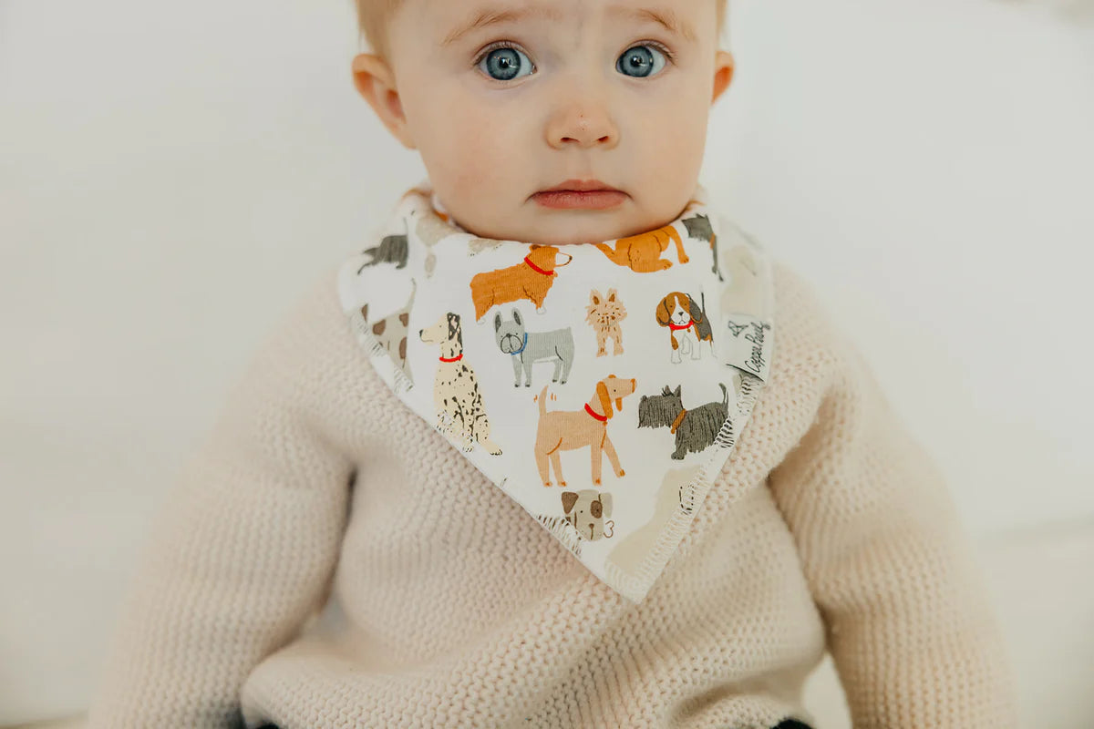 Copper Pearl - Rufus Bandana Bib Set