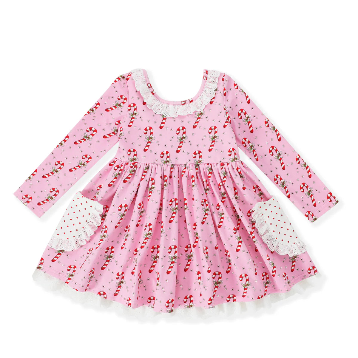 Swoon Baby - Candy Cane Pocket Dress