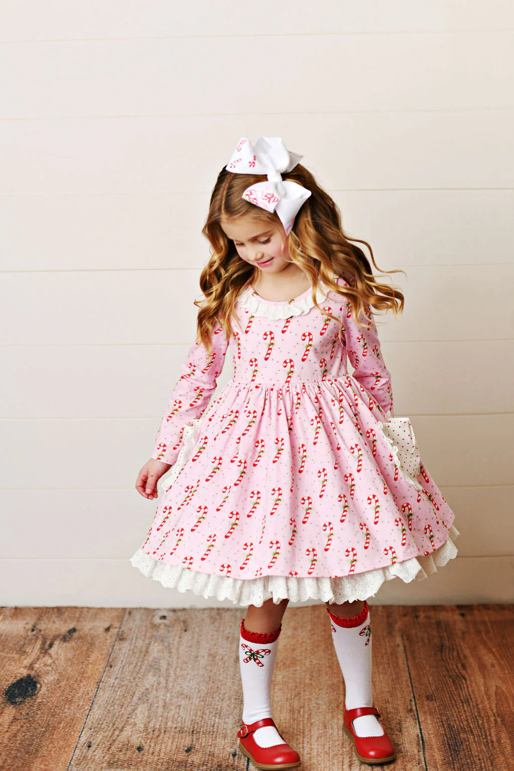 Swoon Baby - Candy Cane Pocket Dress