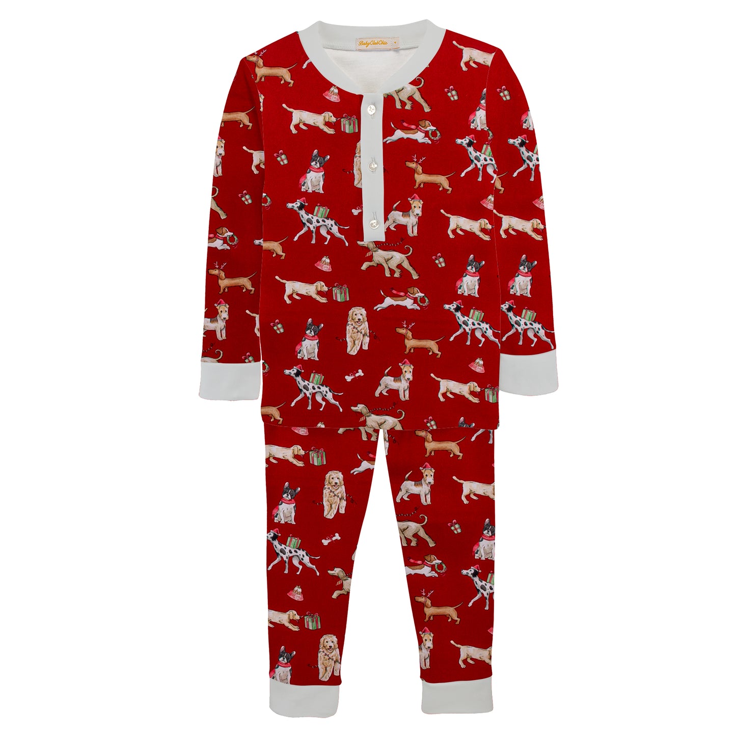 Baby Club Chic - Christmas Puppy Kid Set