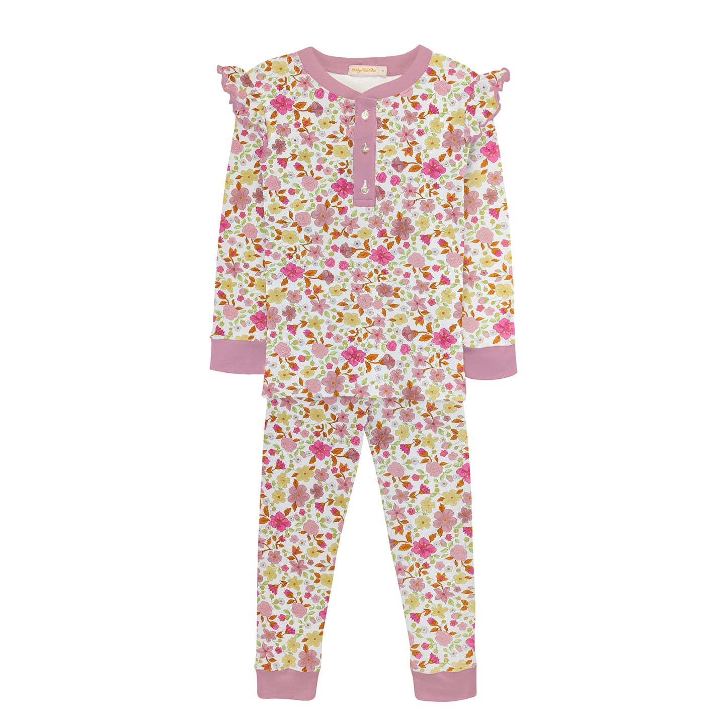 Baby Club Chic - Blossom in Fall Kids PJ Set