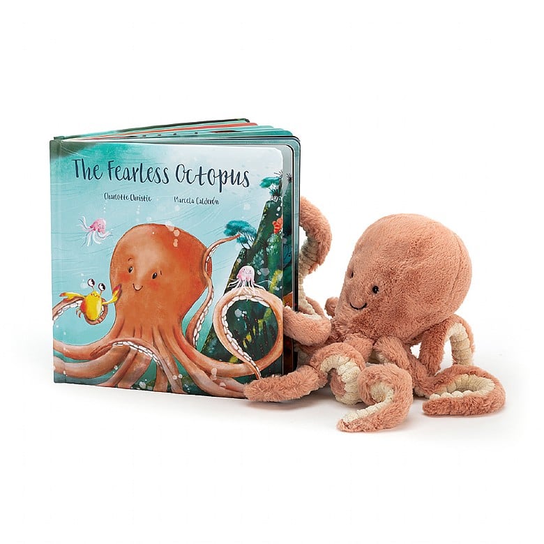 Jellycat - The Fearless Octopus Book