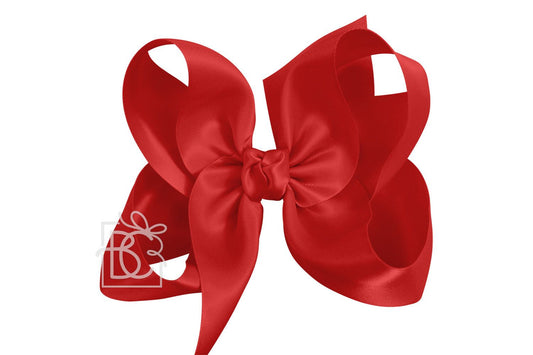 Beyond Creations - Satin Bow Alligator Clip 6.5"