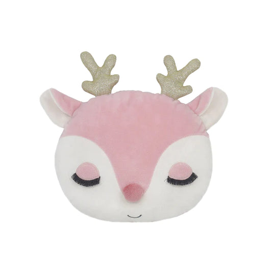 Mon Ami - Reindeer Accent Pillow Pink