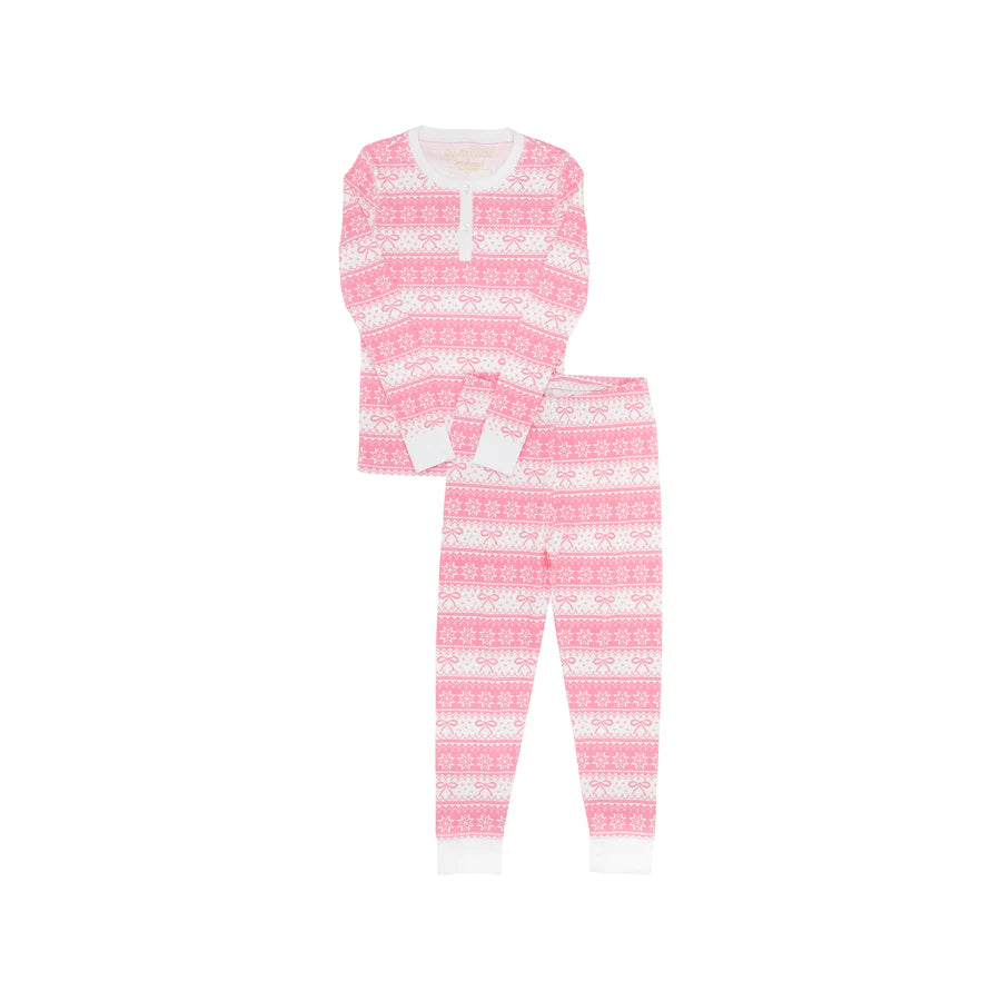 TBBC - Sara Jane Sweet Dream Set Frosty Fairisle Pink