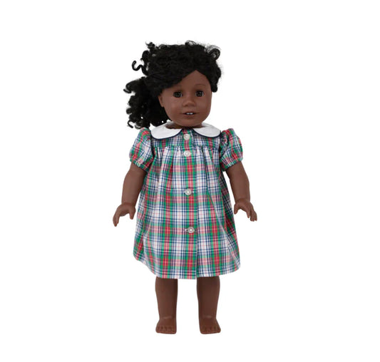 TBBC - Dolly's Tabitha's Teacher's Pet Dress Prestonwood Plaid/Nantucket Navy