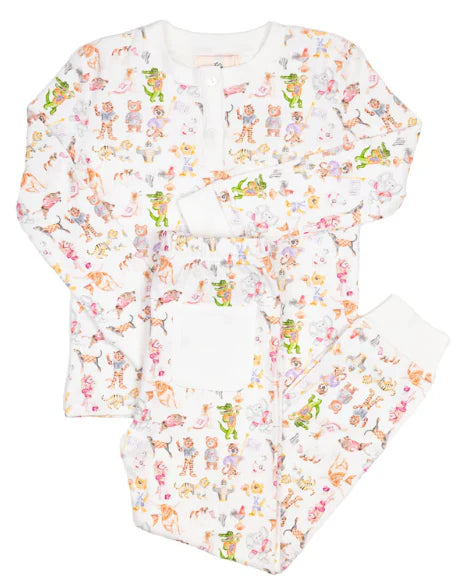 Smockingbird - Mascot Mayhem Pajama Set