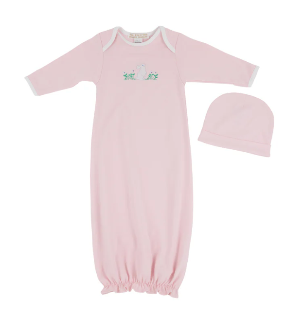 TBBC - Adorable Everyday Set Bunny Embroidery/Palm Beach Pink