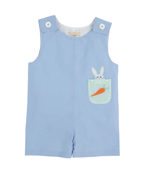 TBBC - Jack Keene Jon Jon Beale Street Blue/Bunny Applique