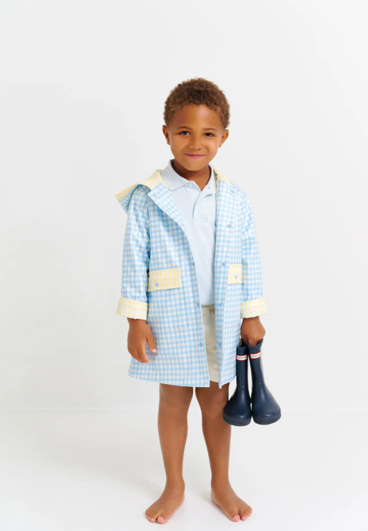 TBBC - Liquid Sunshine Slicker Buckhead Blue Gingham/Lake Worth Yellow Gingham