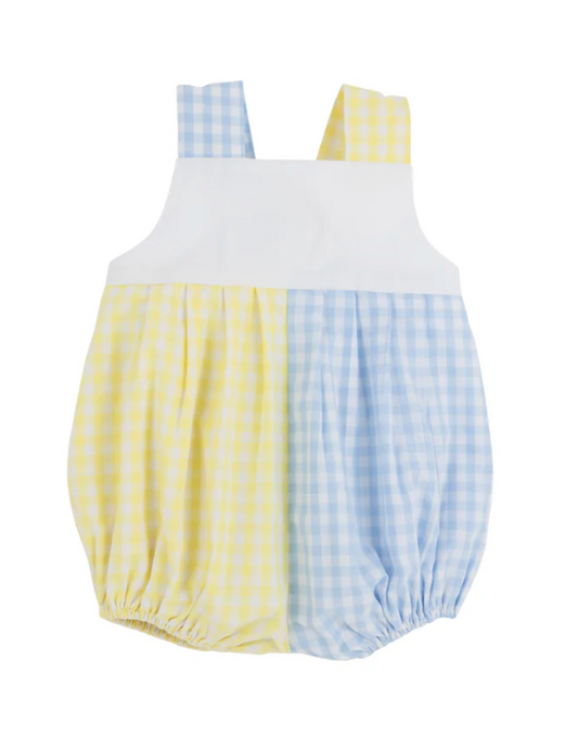 TBBC - Branham Bubble Buckhead Blue Gingham/Lake Worth Yellow Gingham