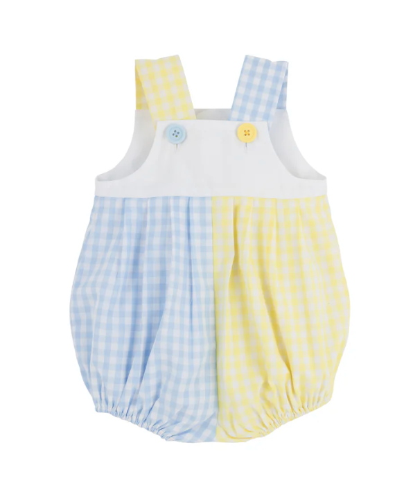 TBBC - Branham Bubble Buckhead Blue Gingham/Lake Worth Yellow Gingham