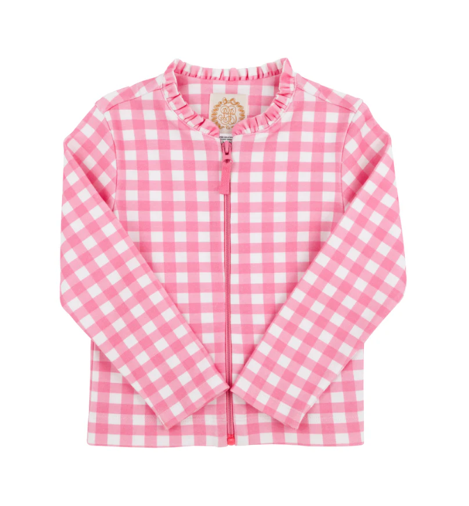 TBBC - Georganna Jacket Hamptons Hot Pink Gingham