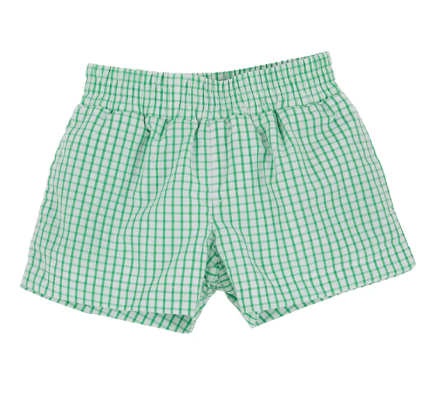 TBBC - Sheffield Shorts Kiawah Kelly Green Windowpane