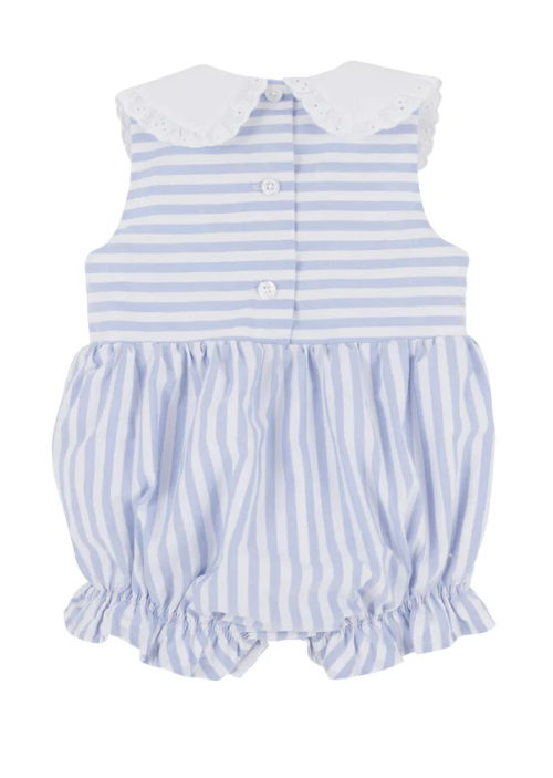 TBBC - Blaine Bubble Park City Periwinkle Stripe/Worth Avenue White