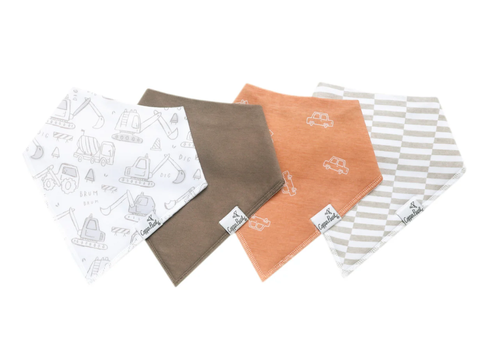 Copper Pearl - Gage Bandana Bibs