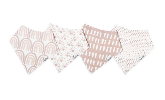 Copper Pearl - Bliss Bandana Bibs