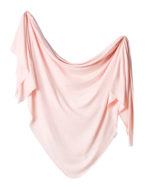 Copper Pearl - Blush Knit Swaddle