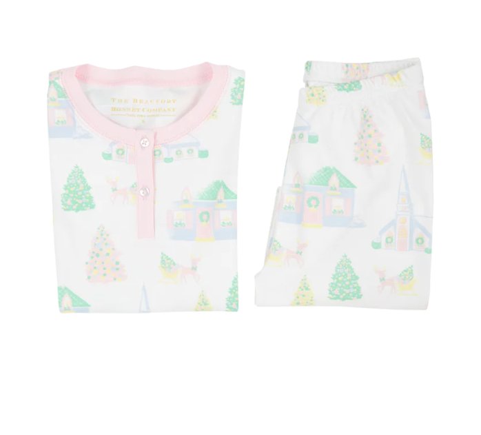 TBBC - Sara Janes Sweet Dream Set - Sleigh Bells and Pastels/Palm Beach Pink