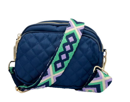 Carrying Kind - Tate Navy Fall Cross-Body Strap