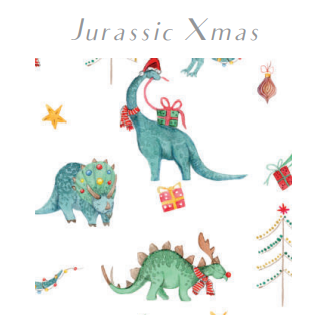 Baby Club Chic - Jurassic Xmas Coverall