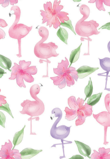 Baby Club Chic - Flamingo Ruffle Bib