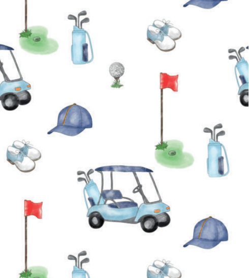 Baby Club Chic - Golf Club Kid Pajama Set