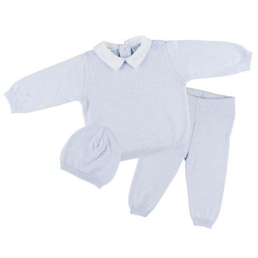 Feltman Brothers - Pique Collar Boys Two Piece Set/Hat