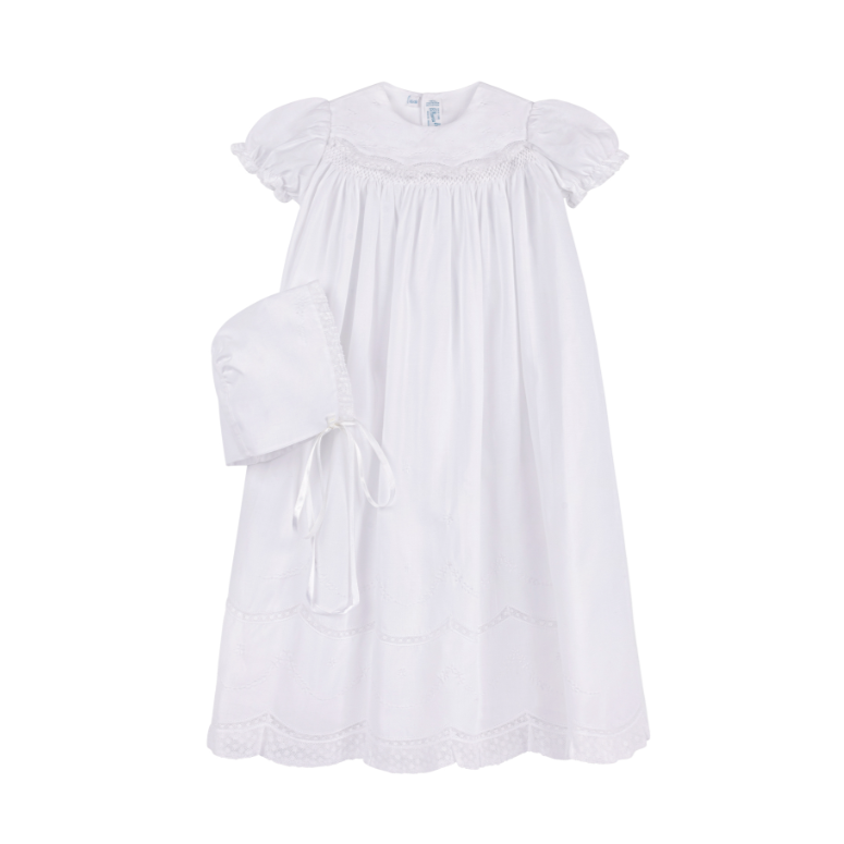 Feltman Brothers - Girls Smocked Special Occasion Gown Set