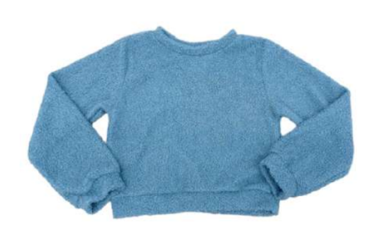 BE Elizabeth - Blue Cozy Sweatshirt