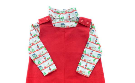 James & Lottie - Christmas Toy Tripp Turtleneck