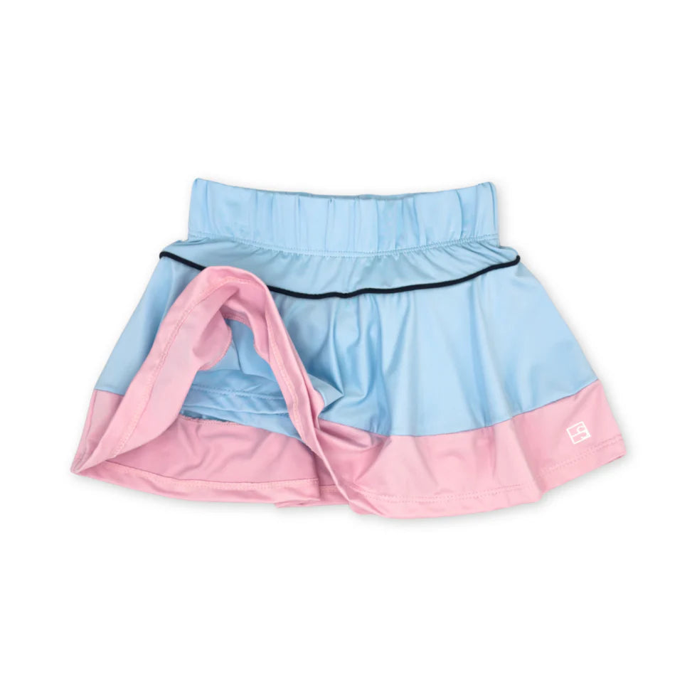 SET - Amber Skort Cotton Candy Blue/Pink