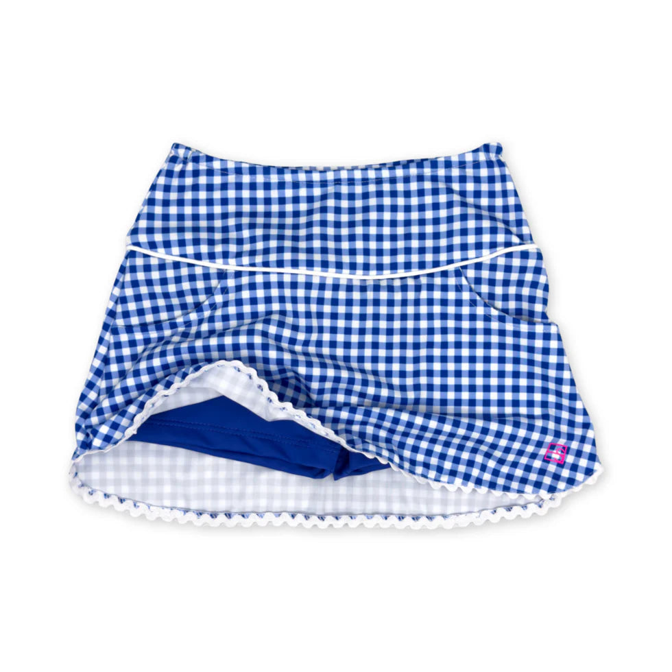 SET - Tiffany Skort Resort Royal Gingham