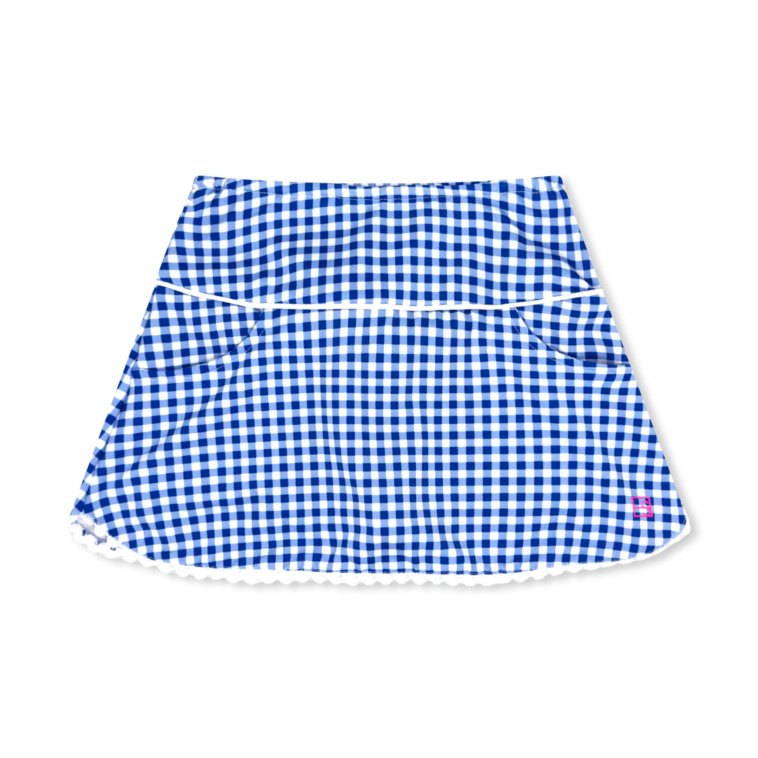 SET - Tiffany Skort Resort Royal Gingham