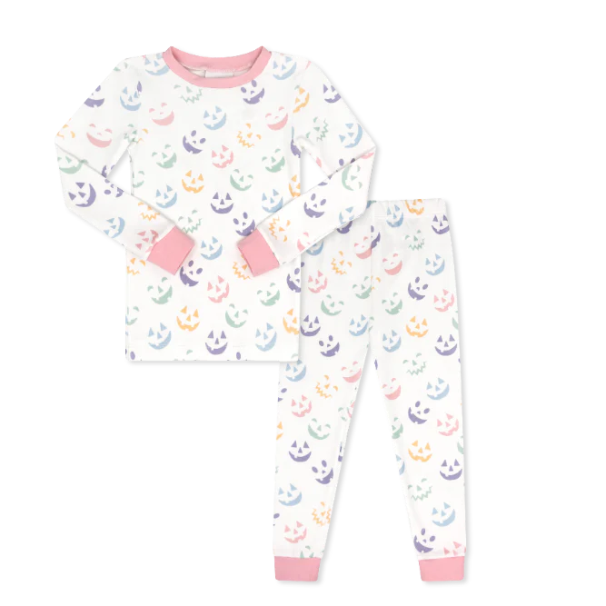 Lullaby Set - Sweet Pea PJ Set Pink Peek-A-BOO
