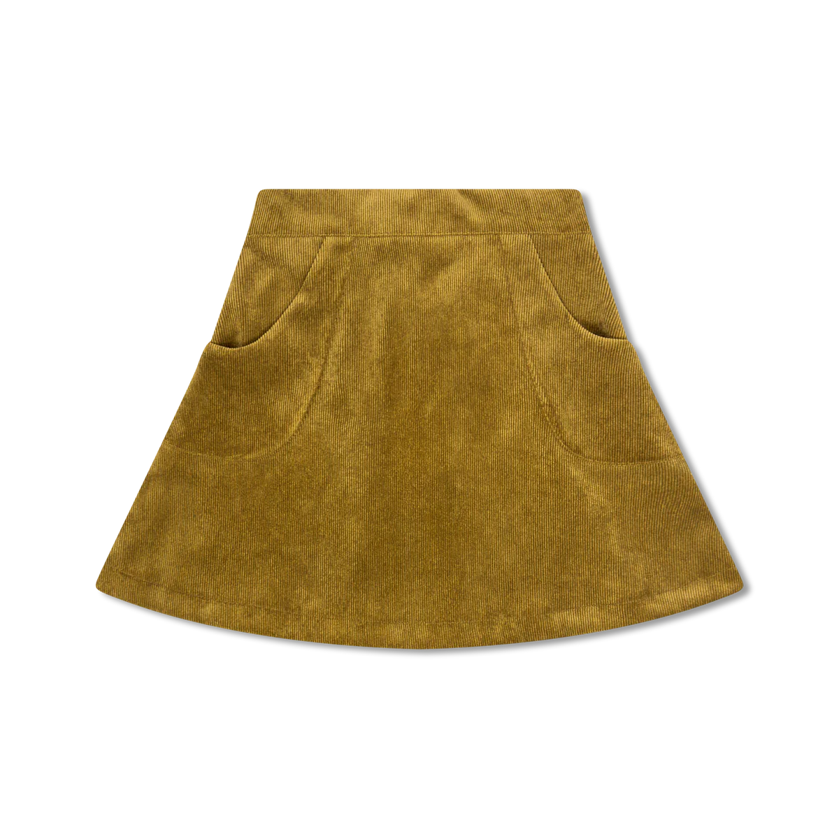 SET Proper - Kristen Skirt Rosemary Green Corduroy