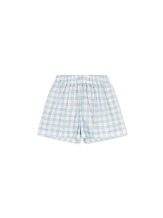 Lullaby Set | Stewart Short - Baldwin Blue Buffalo Check