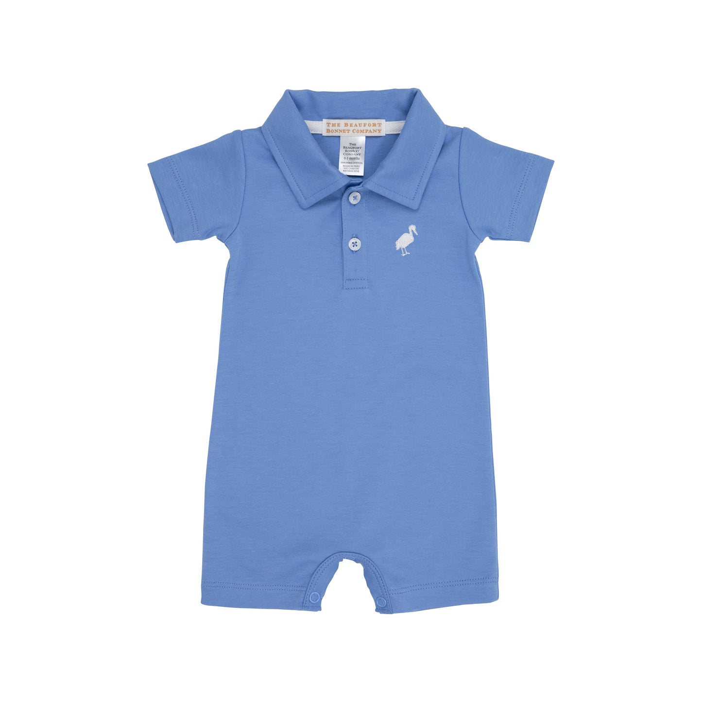 TBBC - Sir Proper's Romper Barbados Blue/Worth Ave White