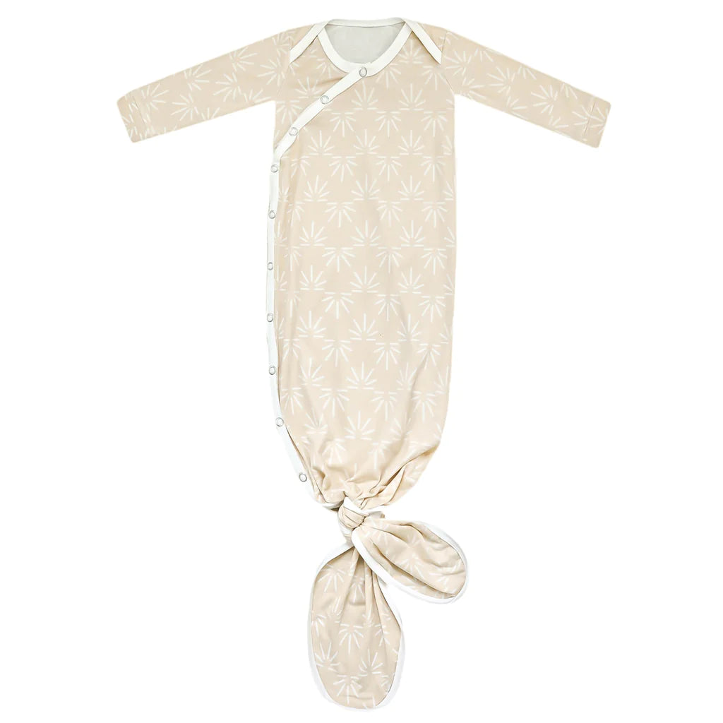 Copper Pearl - Sol Newborn Knotted Gown