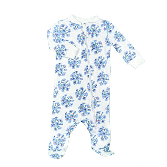 Heyward House - Forget-Me-Nots Footed Pajama