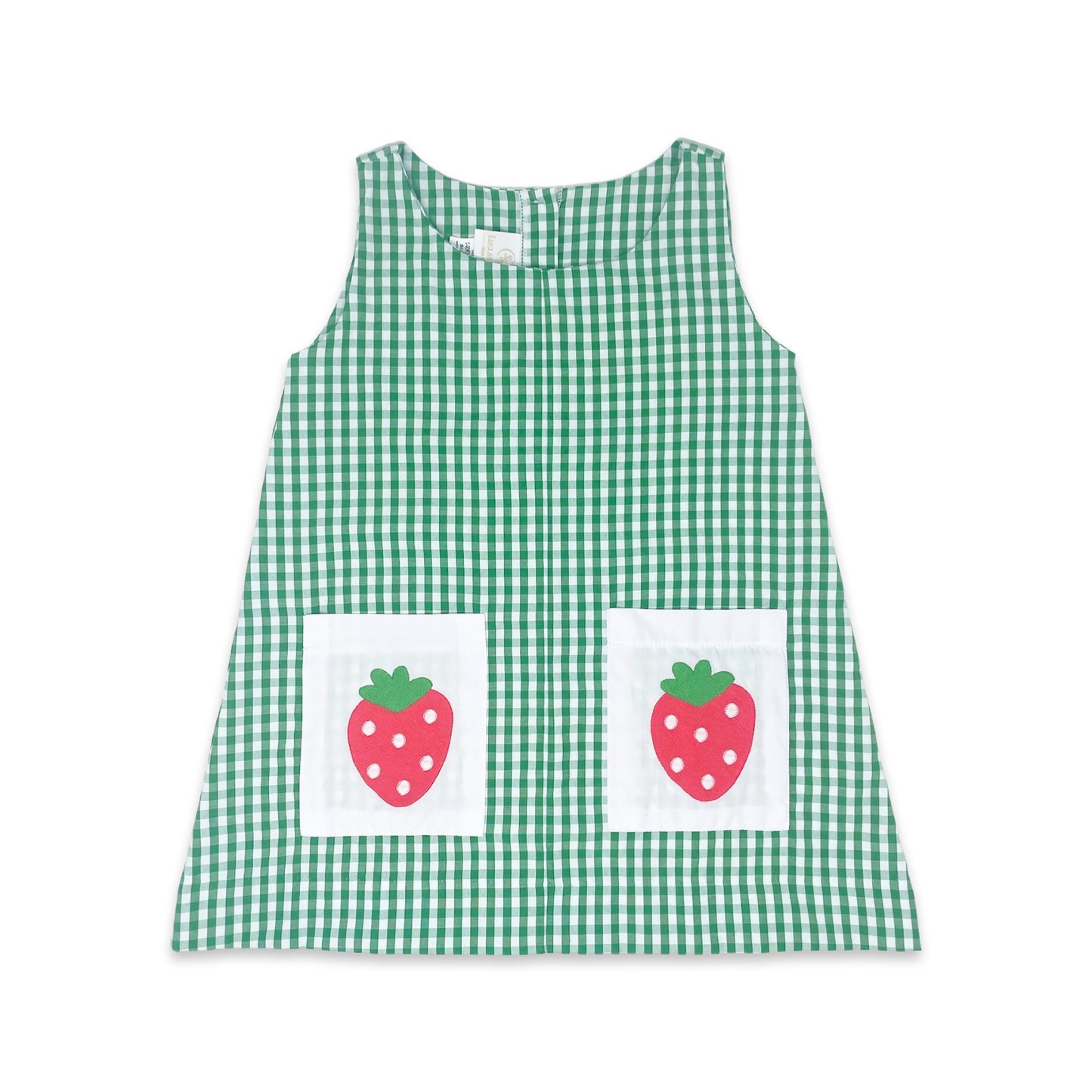 Lullaby Set - Stephanie Dress Augusta Green Strawberry