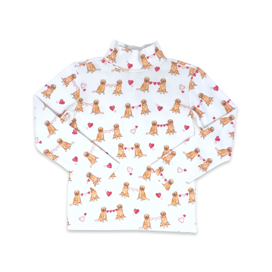 Lullaby Set - Tot Turtleneck Puppy Love