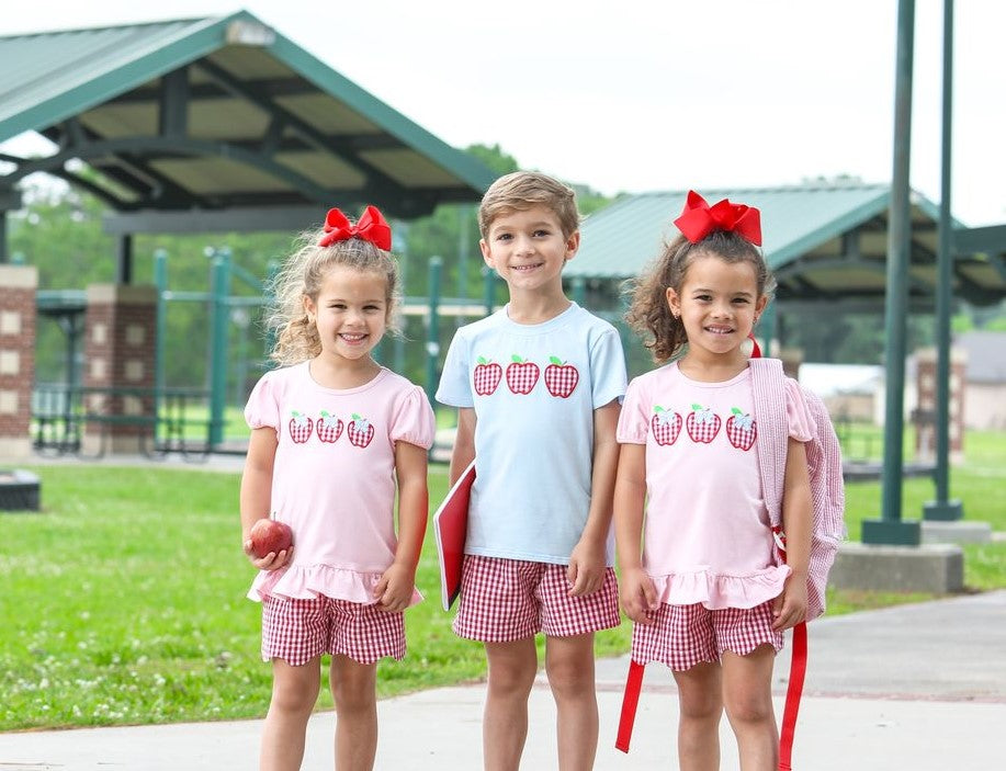 Trotter Street - Apple Trio Boys Short Set