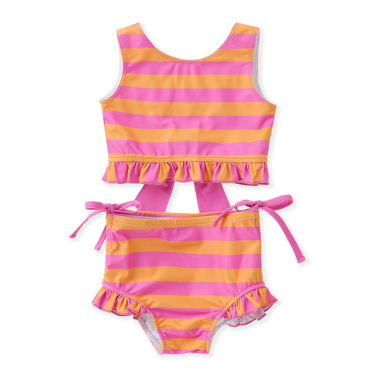 Swoon | Orange/Pink 2-Piece Swimsuit
