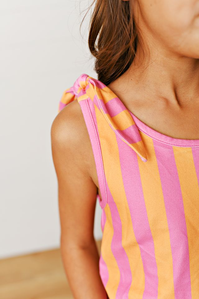 Swoon | Orange/Pink Jumper
