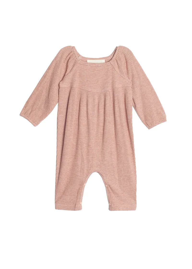 Mabel & Honey - Adore Pink Romper