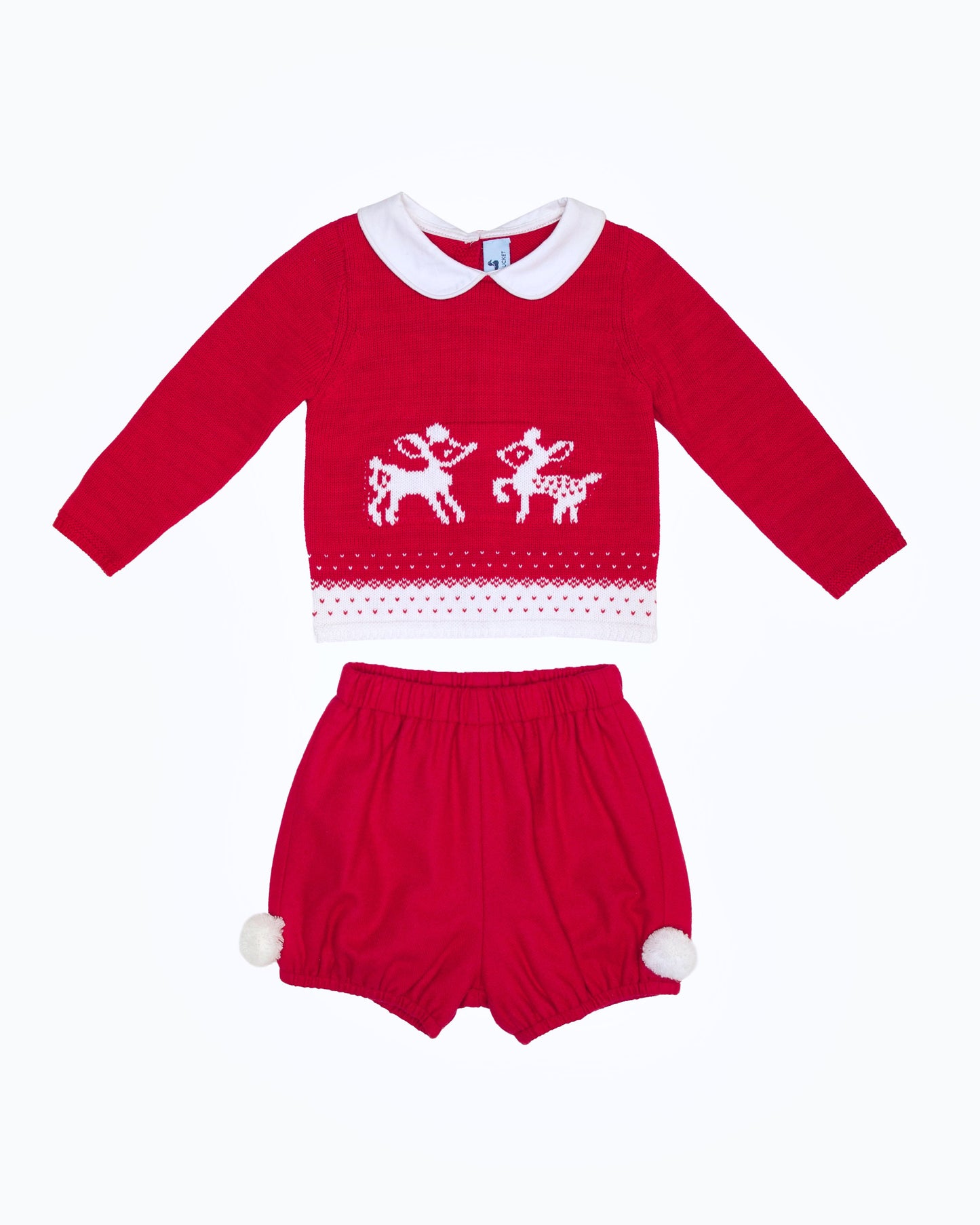 Nanducket - Reindeer Sweater Set