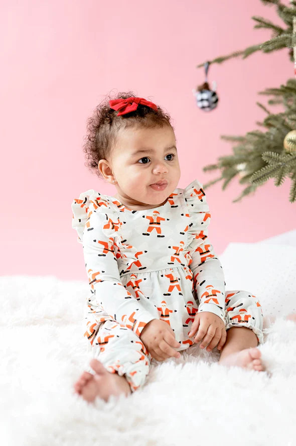 Ollie Jay - Mabel Romper Santa Angels