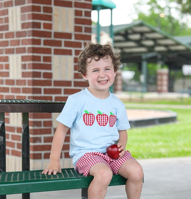 Trotter Street - Apple Trio Boys Short Set