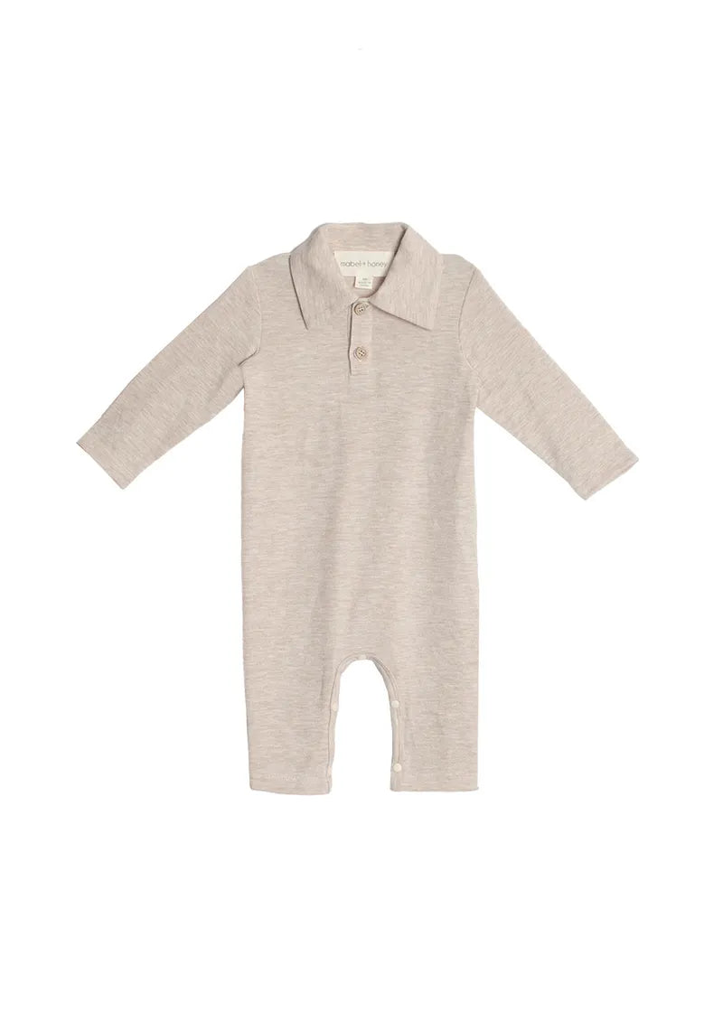 Beckett & Bear - Millie Brothers Tan Romper